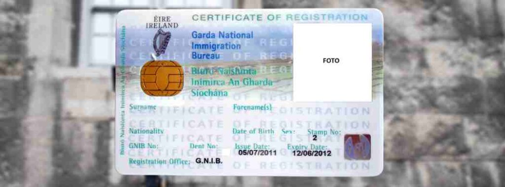 visa de estudio y trabajo Irlanda